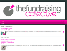 Tablet Screenshot of fundraisingcollective.com